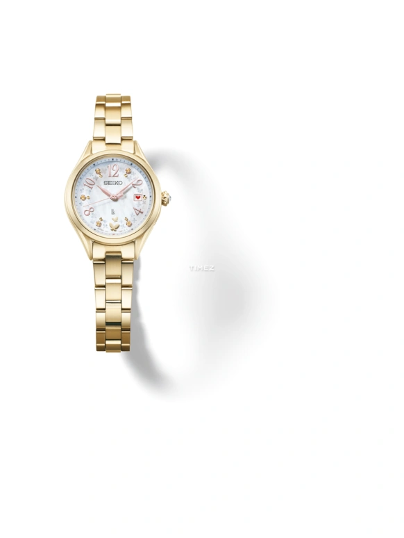 Seiko,Lukia 28mm,28mm,Titanium,Silver White,White,Quartz,Day,Anti-magnetic,SSQW094