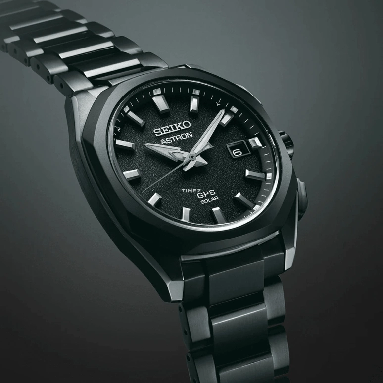 Seiko,Astron 39mm,39mm,Titanium,Black,Quartz,Day,GPS,Anti-magnetic,SBXD009