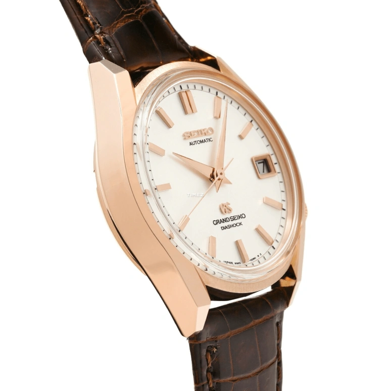Grand Seiko,Grand Seiko 37.60mm,37.60mm,Rose Gold,Silver White,Handwound,Day,In-house Caliber,SBGR094