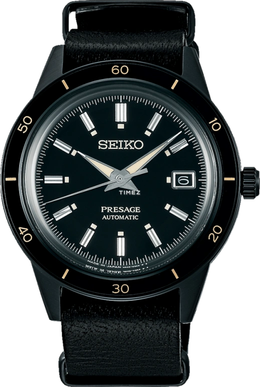Seiko,Presage 40.80mm,40.80mm,Stainless Steel,Black,Automatic,Day,41hours,SRPH95J1