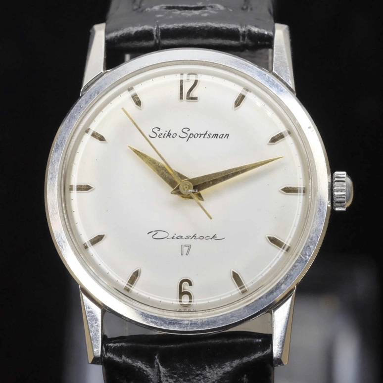 Seiko,Sportsman 29mm,29mm,Stainless Steel,Silver,Handwound,In-house Caliber,Sapphire,12080
