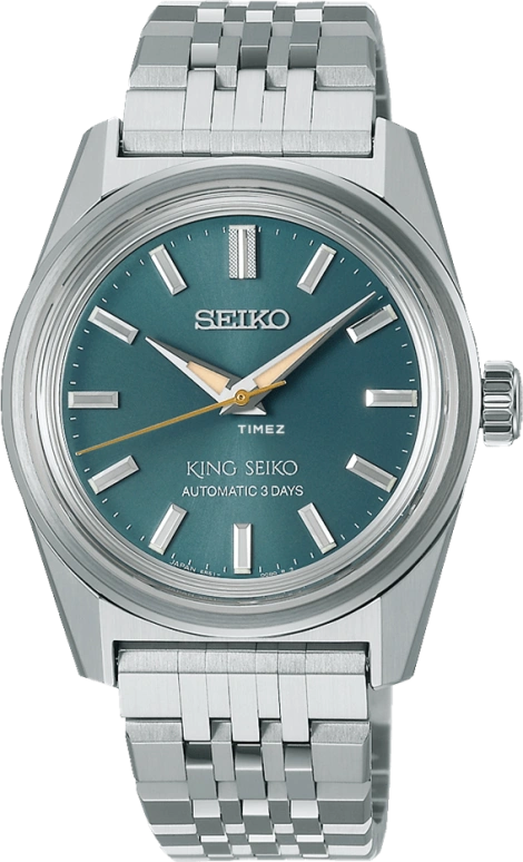 Seiko,King Seiko 36.10mm,36.10mm,Stainless Steel,Green,Automatic,Anti-magnetic,72hours,SDKS029