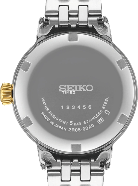 Seiko,Presage 30.30mm,30.30mm,Stainless Steel,Beige,Cream,Automatic,Day,40hours,SRE010J1