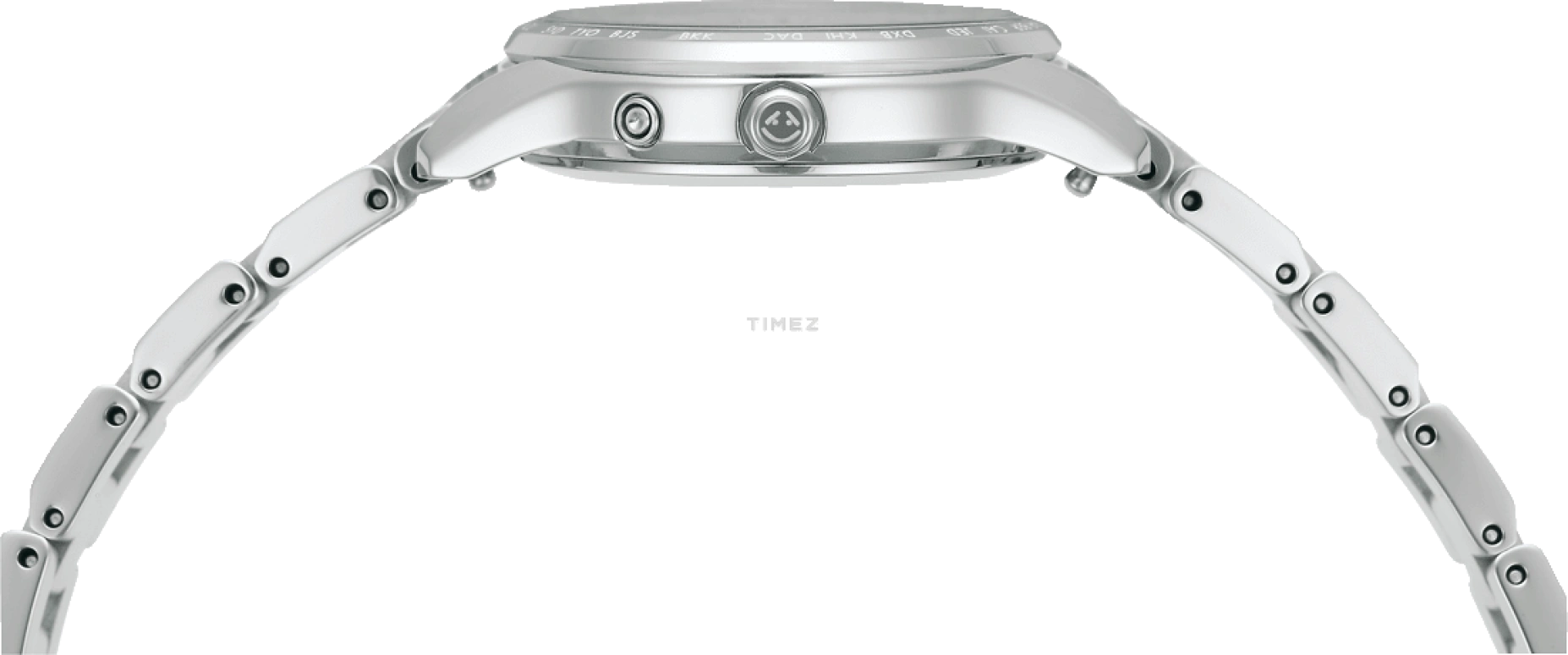 Seiko,Lukia 27.50mm,27.50mm,Stainless Steel,Silver White,White,Quartz,Day,World Time,Solar Charging,Anti-magnetic,In-house Caliber,Sapphire,SSVV089