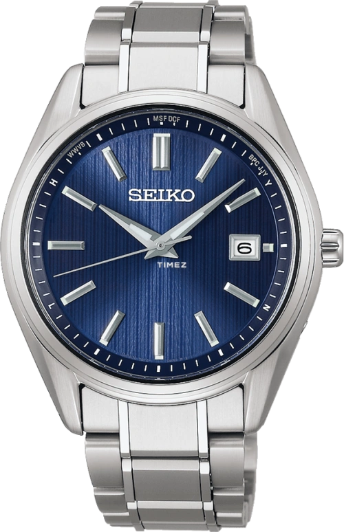 Seiko,Solar 39.50mm,39.50mm,Titanium,Blue,Quartz,Day,Anti-magnetic,SBTM339