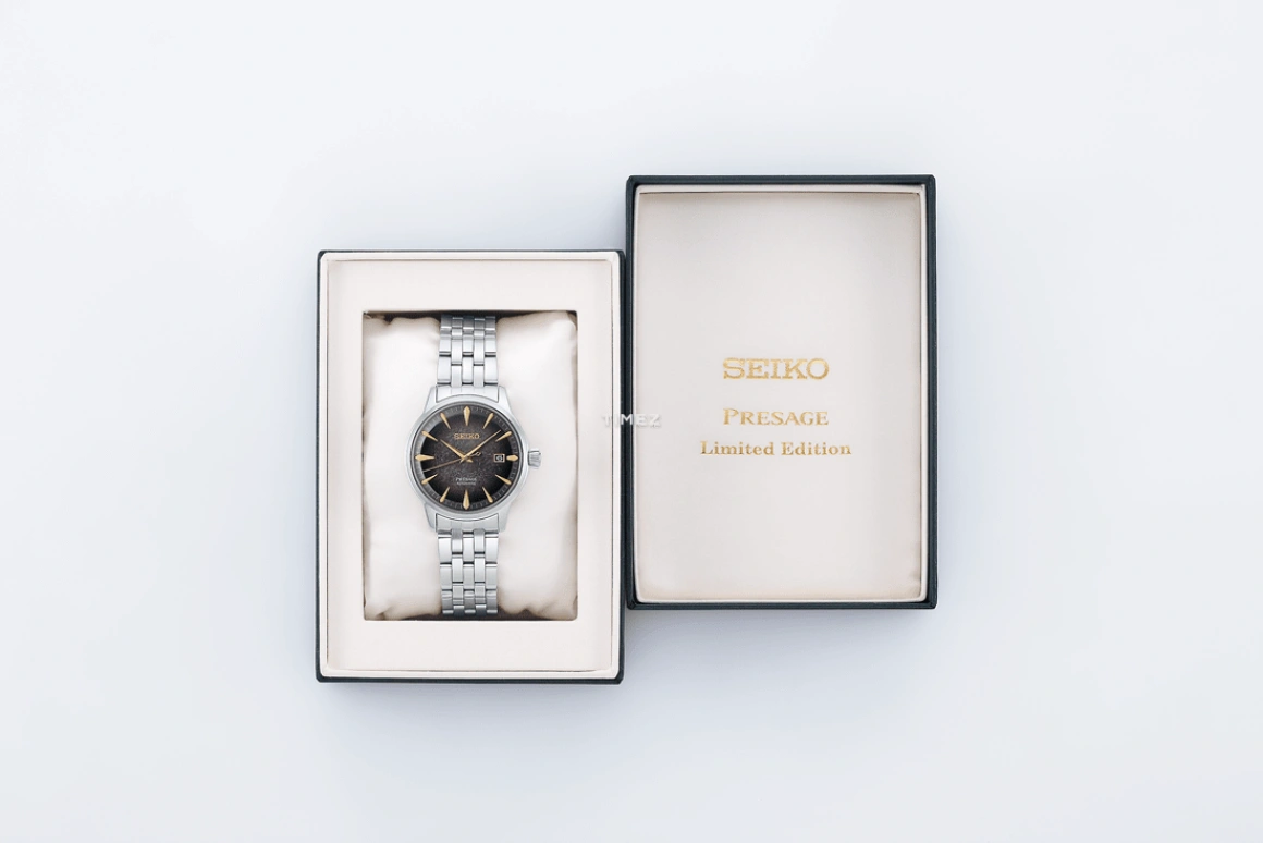 Seiko,Presage 40.50mm,40.50mm,Stainless Steel,Black,Grey,Automatic,Day,Anti-magnetic,SARY245