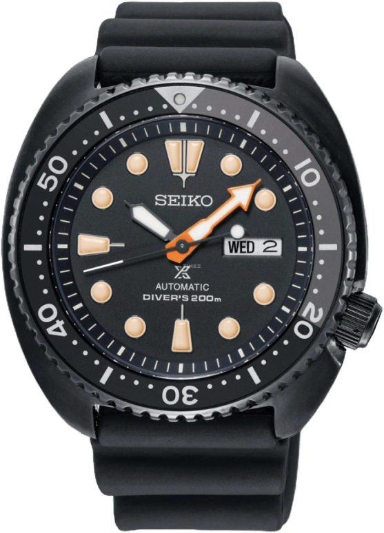 Seiko,Prospex Divers 45mm,45mm,Stainless Steel,Black,Automatic,Date,Day,Anti-magnetic,SRPC49
