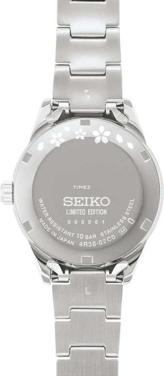 Seiko,Mechanical 34.20mm,34.20mm,Stainless Steel,Cherry Blossom Pink,Automatic,Anti-magnetic,In-house Caliber,SSDE024