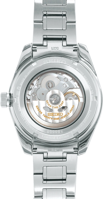 Seiko,Presage 42.20mm,42.20mm,Stainless Steel,White,Automatic,Day,Power Reserve Indicator,Dule Time,SPB223J1