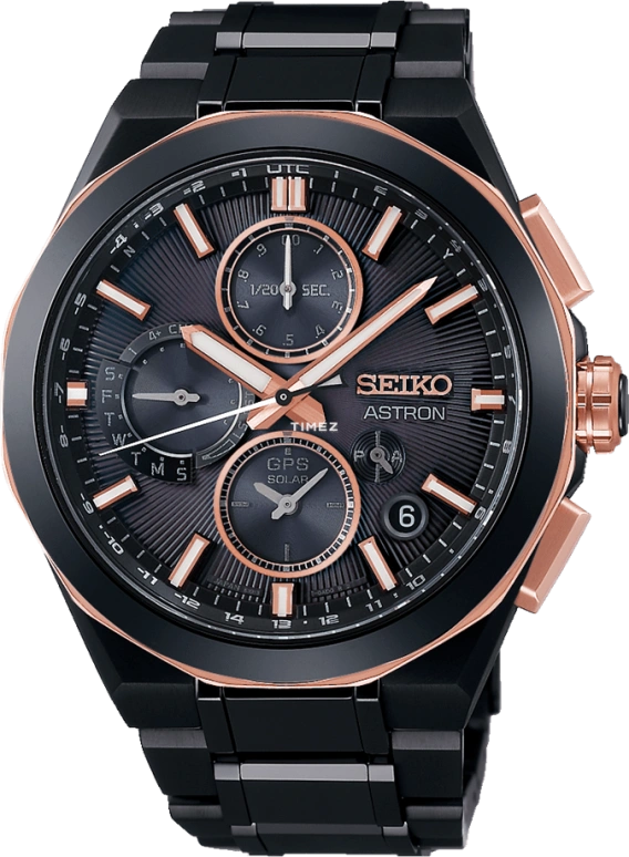 Seiko,Astron 43.40mm,43.40mm,Titanium,Black,Quartz,Perpetual Calendar,Date,Day,Power Reserve Indicator,In-house Caliber,Sapphire,SBXC158