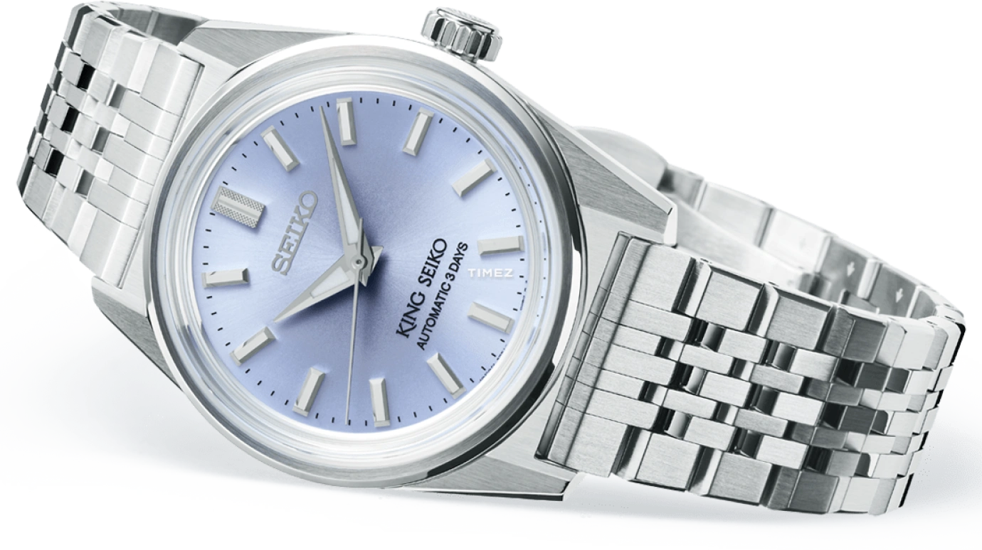 Seiko,King Seiko 36.10mm,36.10mm,Stainless Steel,Blue,Automatic,Anti-magnetic,72hours,SDKS027