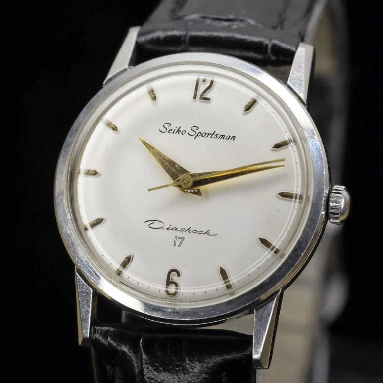 Seiko,Sportsman 29mm,29mm,Stainless Steel,Silver,Handwound,In-house Caliber,Sapphire,12080