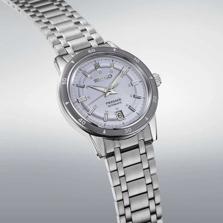 Seiko,Presage 39.50x46.20mm,39.50x46.20mm,Stainless Steel,Purple,Automatic,Day,Anti-magnetic,SRPL73J1
