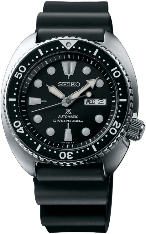 Seiko,Prospex Divers 45mm,45mm,Stainless Steel,Black,Automatic,Date,Day,Anti-magnetic,SRP777