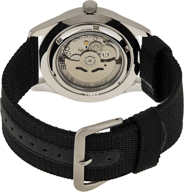 Seiko,5 Sports 42mm,42mm,Stainless Steel,Black,Automatic,Date,Day,SNZG15K1