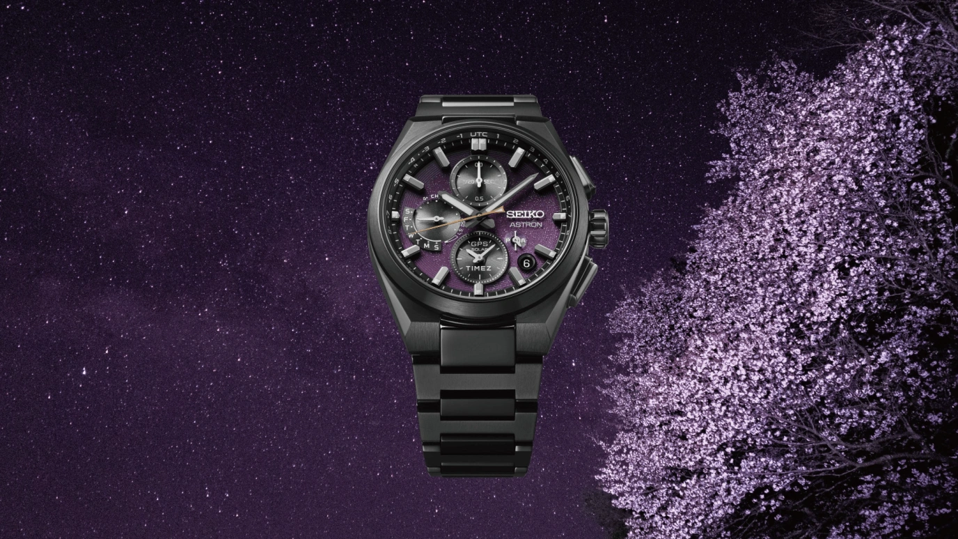 Seiko,Astron 42mm,42mm,Titanium,Purple,Black,Quartz,Chronograph,Perpetual Calendar,Date,Day,In-house Caliber,Round,SSH171J1