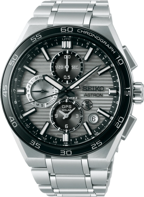 Seiko,Astron 44.10mm,44.10mm,Titanium,Grey,Black,Quartz,Chronograph,Perpetual Calendar,Date,Day,In-house Caliber,Sapphire,Crystal Glass,SSH177J1