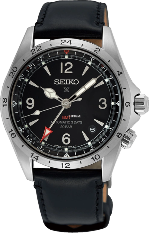 Seiko,Prospex Land 39.50mm,39.50mm,Stainless Steel,Black,Automatic,Day,Dule Time,SPB379J1