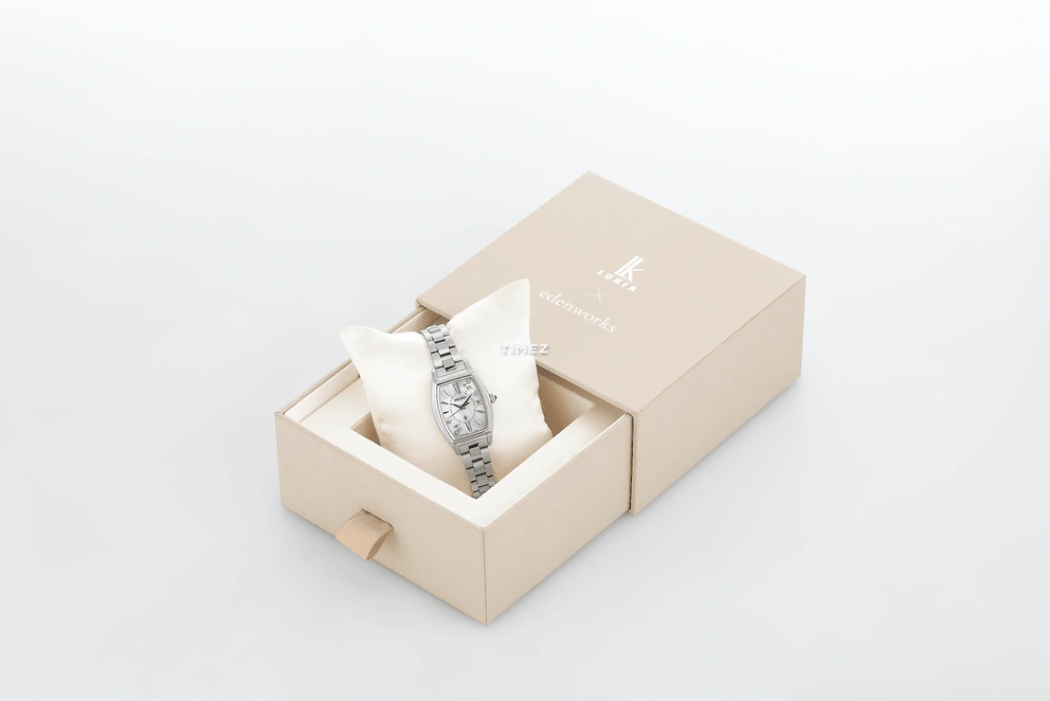 Seiko,Lukia 24.60mm,24.60mm,Stainless Steel,Ice Blue,Quartz,Day,Anti-magnetic,SSVW231