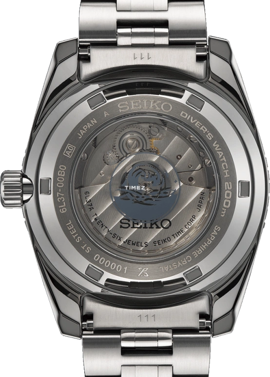 Seiko,Prospex 39.50mm,39.50mm,Stainless Steel,Blue,Grey,Automatic,Day,45hours,SJE117J1
