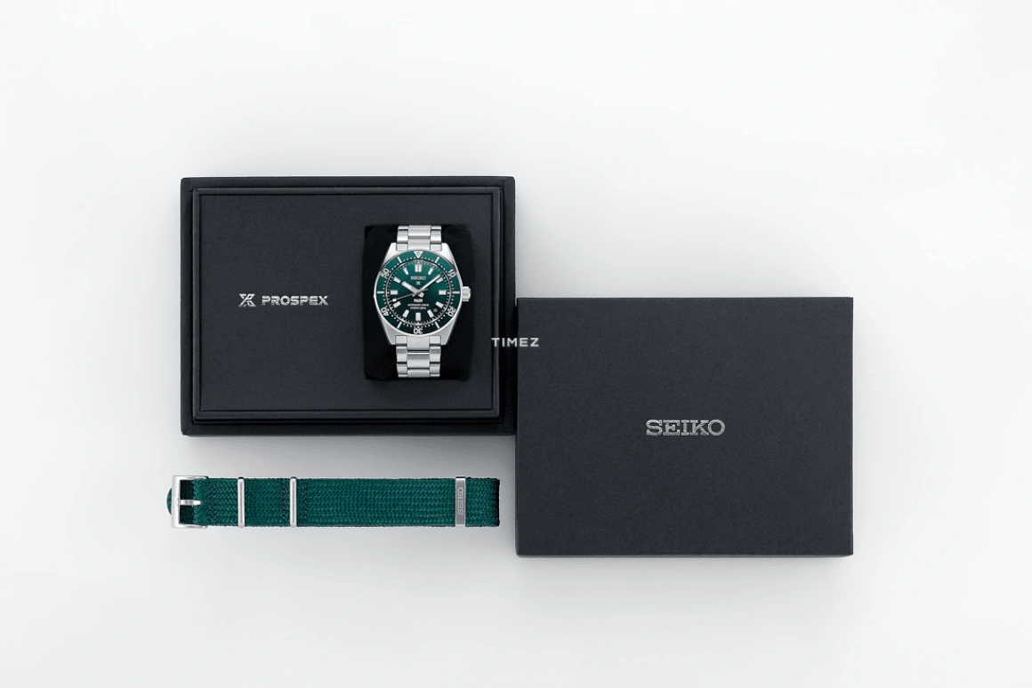 Seiko,Prospex 40mm,40mm,Stainless Steel,Green,Automatic,Day,Anti-magnetic,SPB501J1