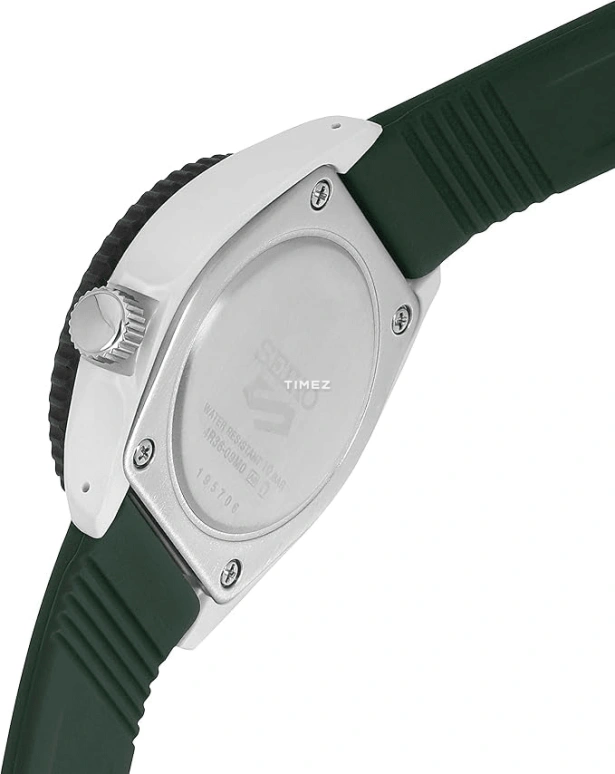 Seiko,5 Sports 39mm,39mm,Plastic,Dark Green,Automatic,Date,Day,SRPG73K1