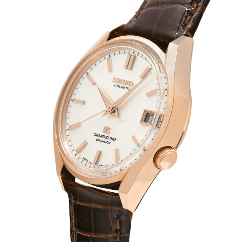 Grand Seiko,Grand Seiko 37.60mm,37.60mm,Rose Gold,Silver White,Handwound,Day,In-house Caliber,SBGR094