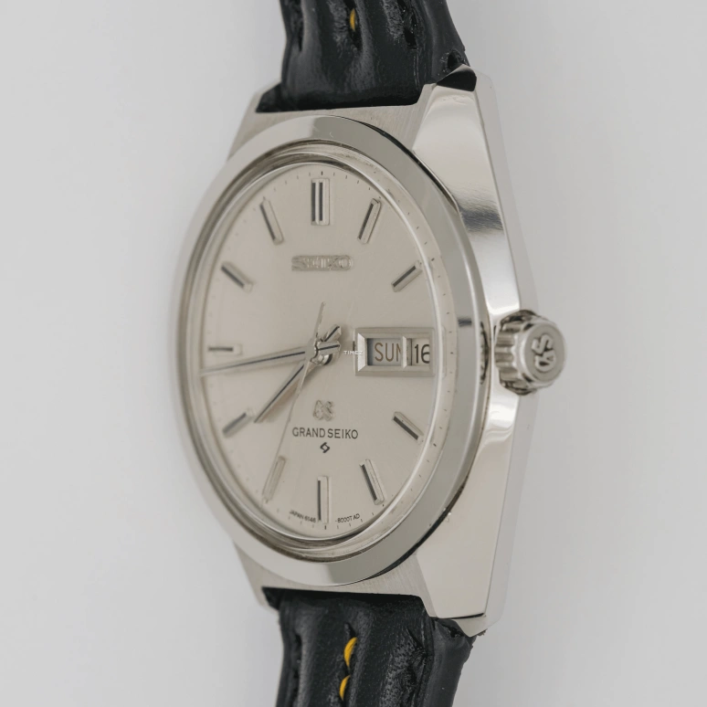 Seiko,Grand Seiko 36.50mm,36.50mm,Stainless Steel,White,Automatic,Date,Day,6146,6146-8000