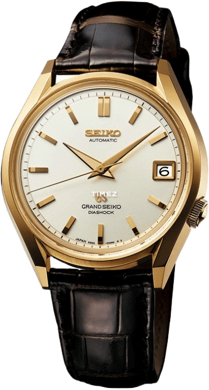 Grand Seiko,Grand Seiko 37.60mm,37.60mm,Yellow Gold,Silver,Automatic,Day,In-house Caliber,SBGR092