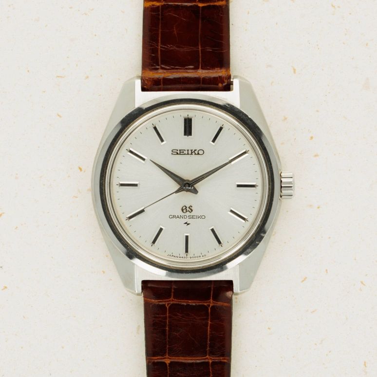 Seiko,Grand Seiko 37.60mm,37.60mm,Stainless Steel,White,Handwound,In-house Caliber,Sapphire,4420,4420-9000