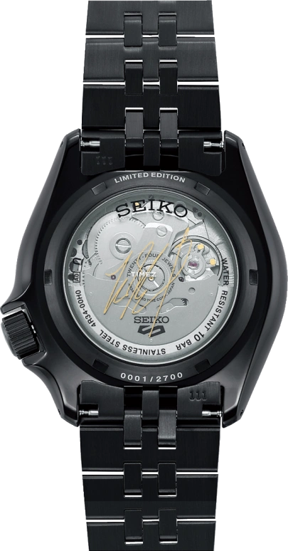 Seiko,5 Sports 42.50mm,42.50mm,Stainless Steel,Black,Automatic,Day,Dule Time,SSK027