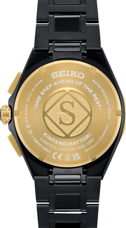Seiko,Astron 43.40mm,43.40mm,Titanium,Black,Quartz,Chronograph,Perpetual Calendar,Date,Day,In-house Caliber,Sapphire,Crystal Glass,SSH156J1