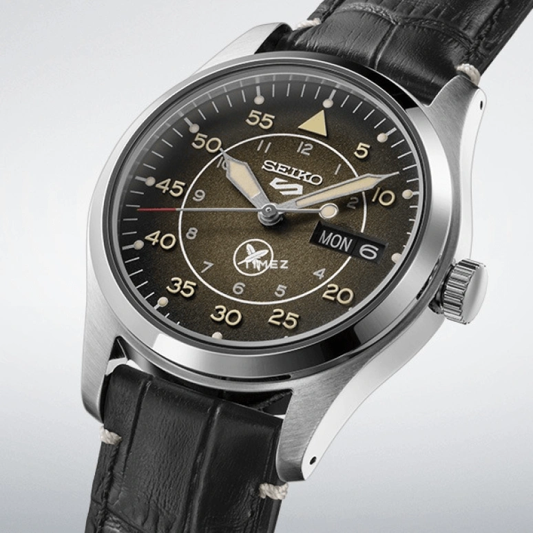 Seiko,5 Sports 39.40mm,39.40mm,Stainless Steel,Brown,Automatic,Date,Day,Anti-magnetic,SBSA277