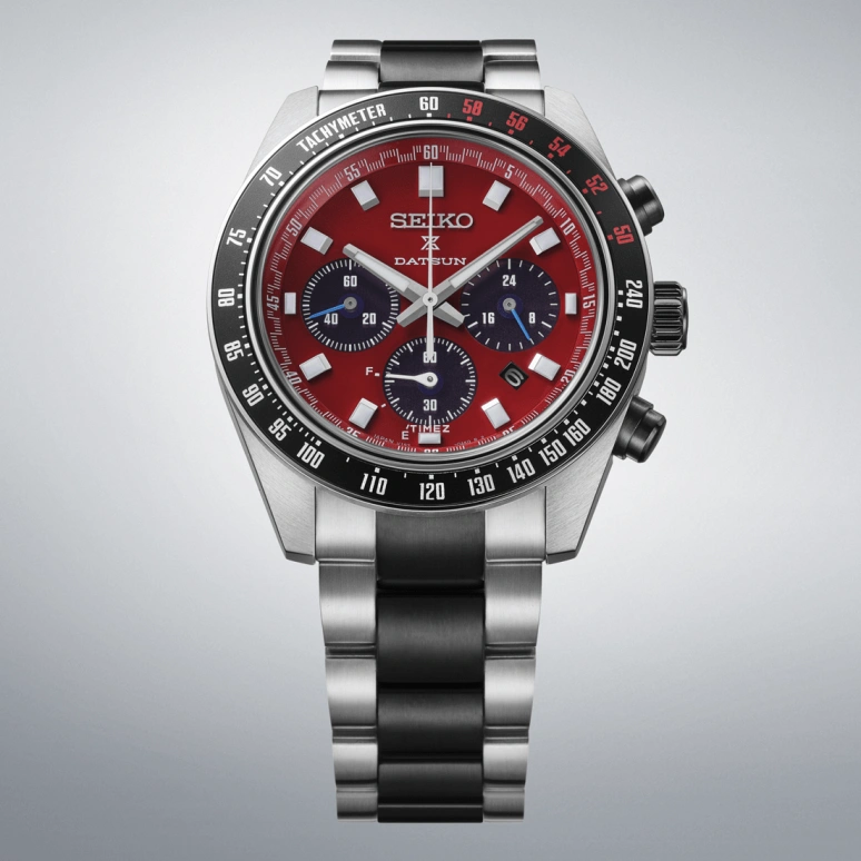 Seiko,Prospex 41.40mm,41.40mm,Stainless Steel,Red,Quartz,Chronograph,Day,Solar Charging,Anti-magnetic,In-house Caliber,Sapphire,Crystal Glass,SBDL123