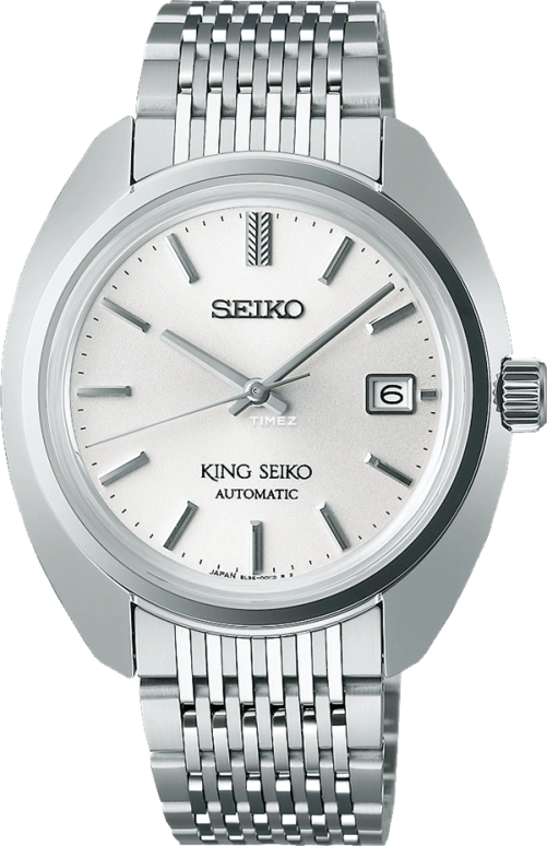 Seiko,King Seiko 39.40mm,39.40mm,Stainless Steel,Silver,Automatic,Day,In-house Caliber,SJE109J1