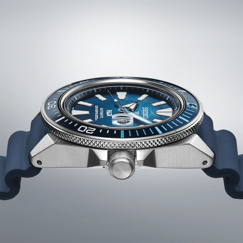 Seiko,Prospex 43.80mm,43.80mm,Stainless Steel,Blue,Automatic,Day,41hours,SBDY123