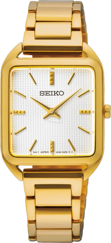 Seiko,women 26mm,26mm,Stainless Steel,White,Quartz,In-house Caliber,Sapphire,Glass,SWR078