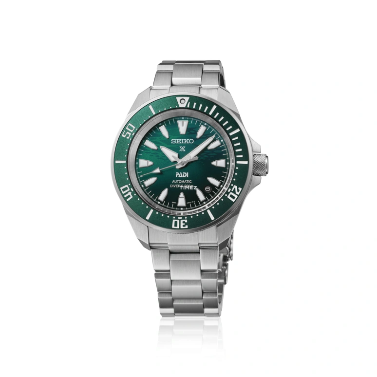 Seiko,Prospex 41.70mm,41.70mm,Stainless Steel,Green,Automatic,Day,Anti-magnetic,SRPL53