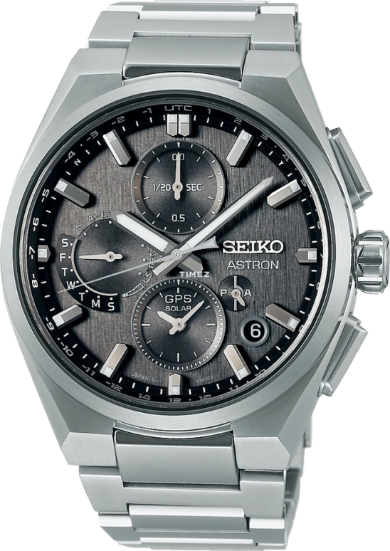 Seiko,Astron 42mm,42mm,Titanium,Black,Quartz,Chronograph,Perpetual Calendar,Date,Day,In-house Caliber,Sapphire,Crystal Glass,SSH163J1