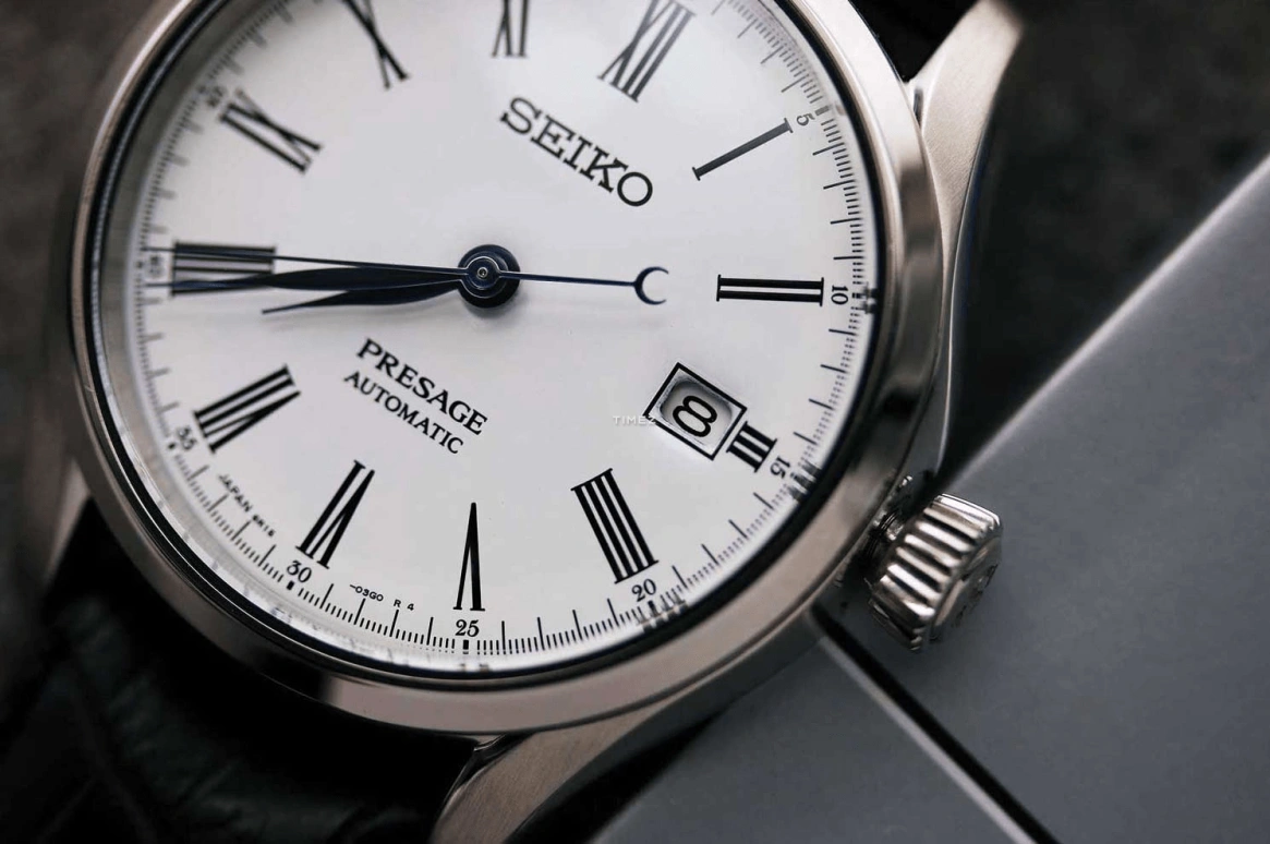 Seiko,Presage 40.50mm,40.50mm,Stainless Steel,White,Automatic,Day,50hours,SPB047J1