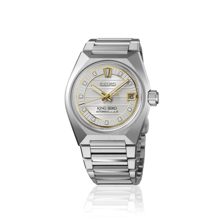 Seiko,King Seiko 41mm,41mm,Stainless Steel,Silver,Handwound,Day,Anti-magnetic,SLA087J1