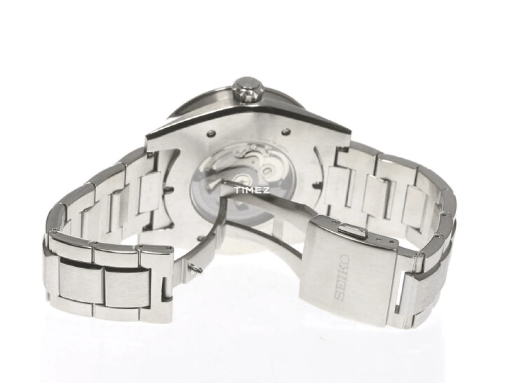 Seiko,Mechanical 46mm,46mm,Stainless Steel,Black,Automatic,Date,Day,Power Reserve Indicator,Retrograde,45hours,In-house Caliber,SAEC001