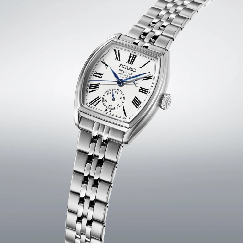 Seiko,Presage 35.90mm,35.90mm,Stainless Steel,White,Automatic,Anti-magnetic,72hours,SART013