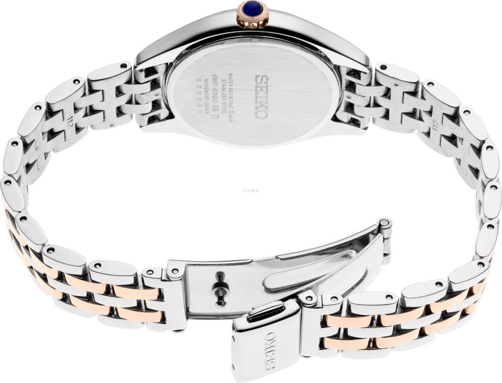 Seiko,Other 29mm,29mm,Stainless Steel,White,Quartz,In-house Caliber,Hardlex,SUR382