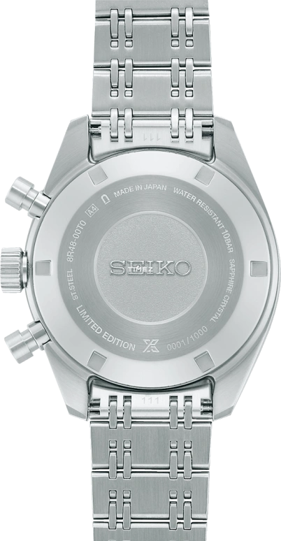 Seiko,Prospex 42mm,42mm,Stainless Steel,Black,White,Automatic,Chronograph,Day,SRQ049J1