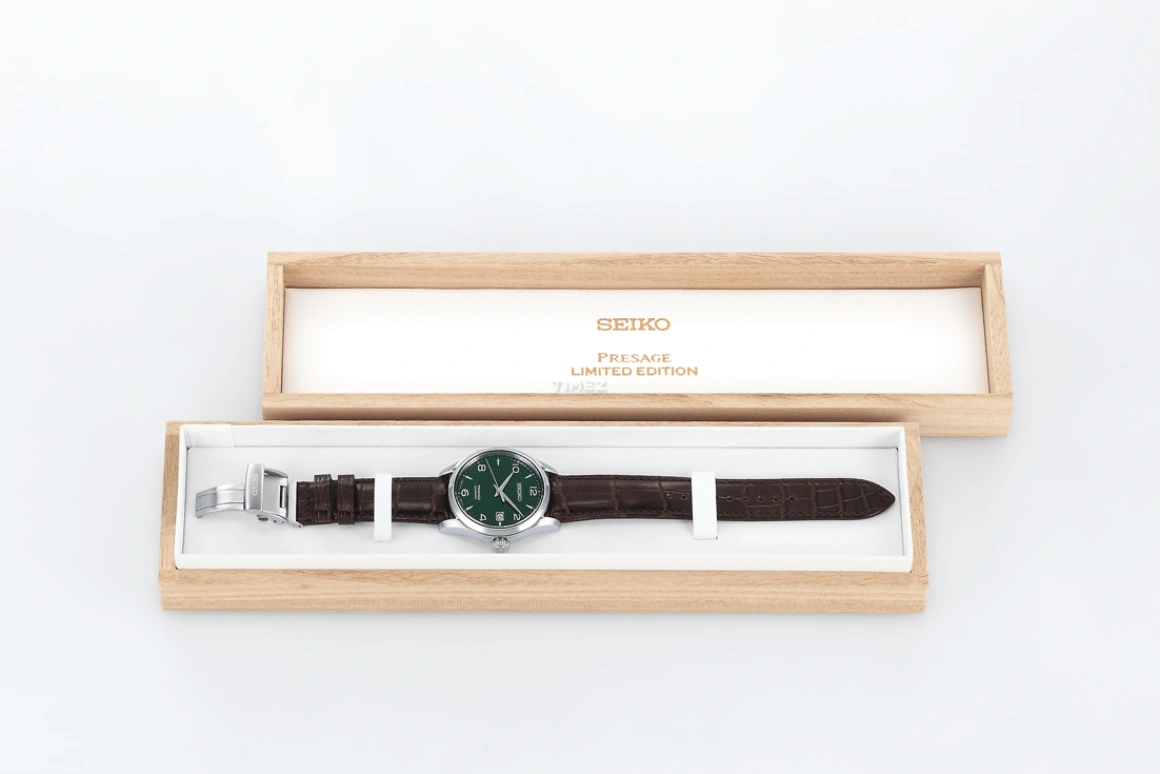 Seiko,Presage 40.50mm,40.50mm,Stainless Steel,Green,Automatic,Day,70hours,SPB111J1