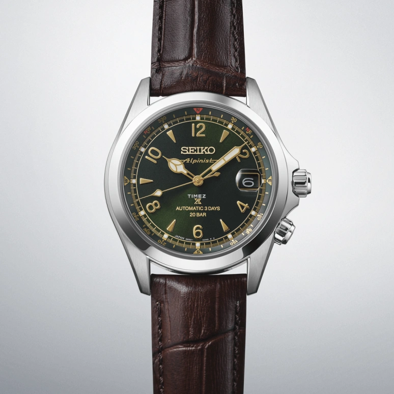 Seiko,Prospex 39.50mm,39.50mm,Stainless Steel,Dark Green,Automatic,Day,Anti-magnetic,SPB507J1