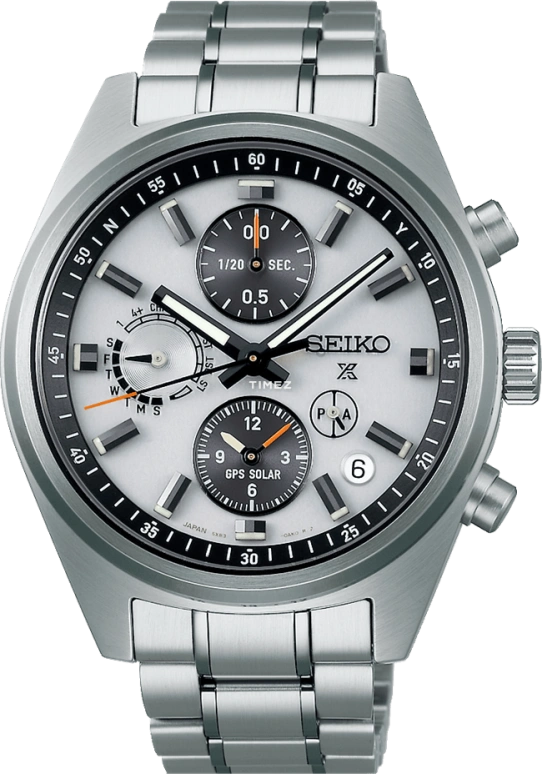 Seiko,Prospex 42mm,42mm,Stainless Steel,Grey,Quartz,Chronograph,Perpetual Calendar,Date,Day,In-house Caliber,Sapphire,Crystal Glass,SSH165J1