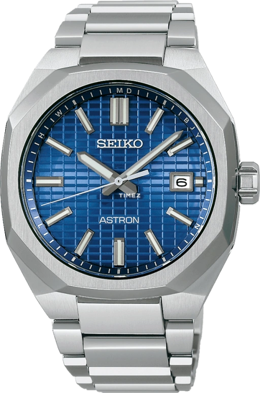 Seiko,Astron 39.60mm,39.60mm,Titanium,Blue,Quartz,Day,Anti-magnetic,SBXY061