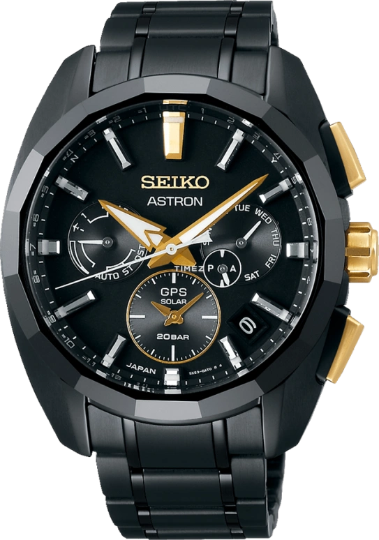 Seiko,Astron 42.80mm,42.80mm,Titanium,Black,Quartz,Perpetual Calendar,Date,Day,Power Reserve Indicator,In-house Caliber,Sapphire,Glass,SSH073J1